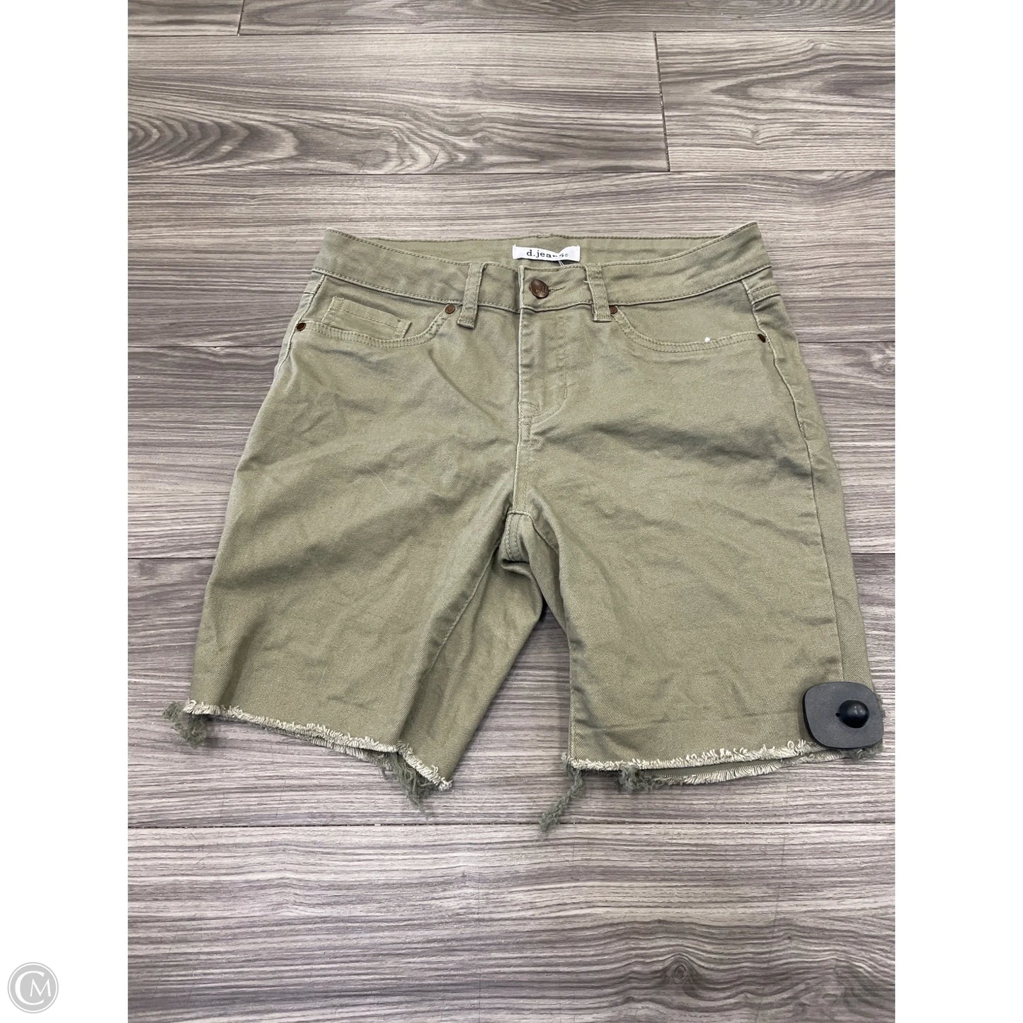 Shorts By D Jeans In Green, Size: 4