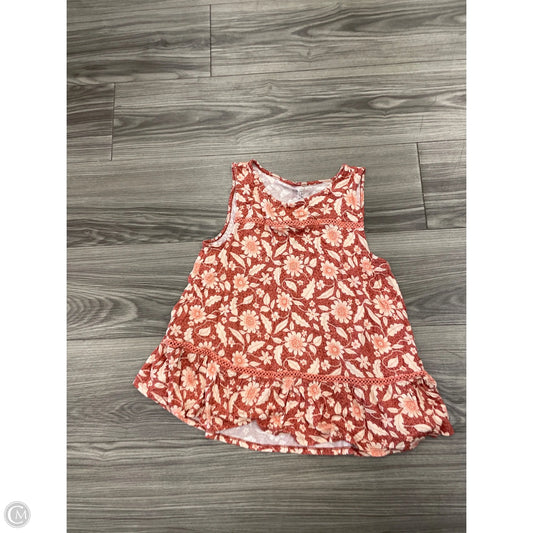Tank Top By Loft In Floral Print, Size: S