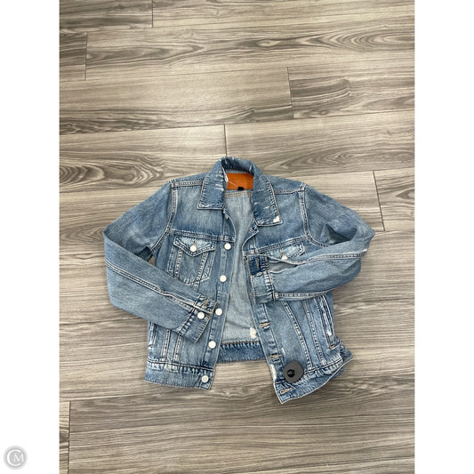 Jacket Denim By Lucky Brand In Blue Denim, Size: Sp