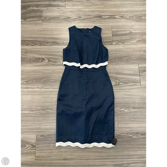 Dress Work By J. Crew In Navy, Size: 0