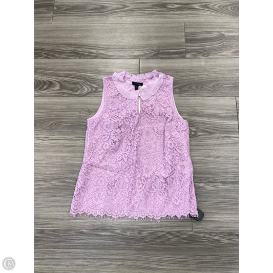 Tank Top By J. Crew In Purple, Size: S
