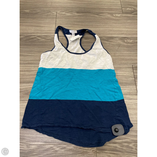 Tank Top By Ambiance Apparel In Blue, Size: L
