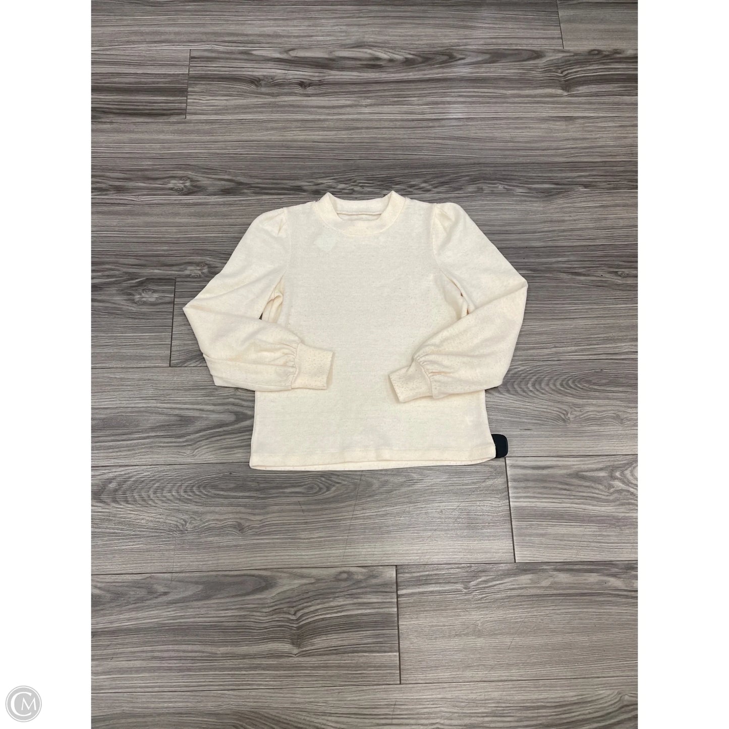 Top Long Sleeve By Madewell In Tan, Size: Xs