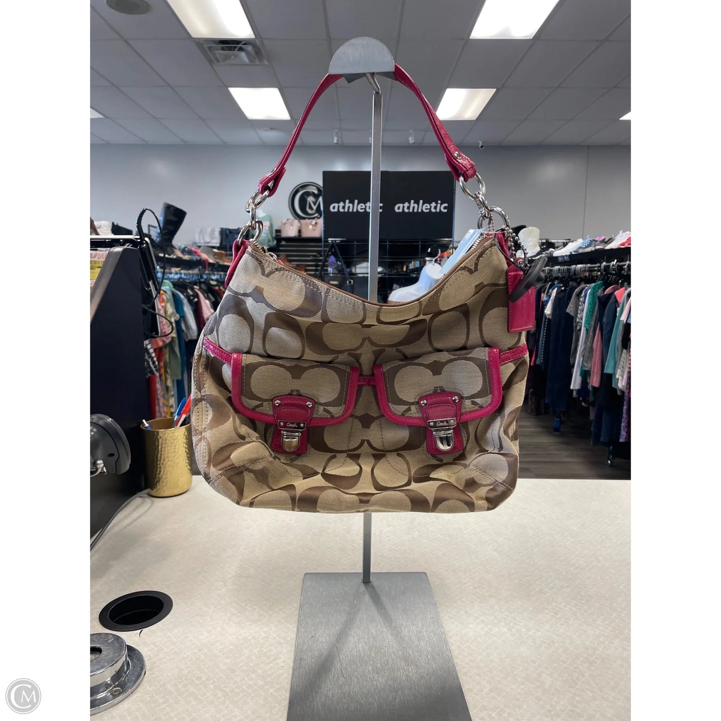 Handbag Designer By Coach, Size: Medium