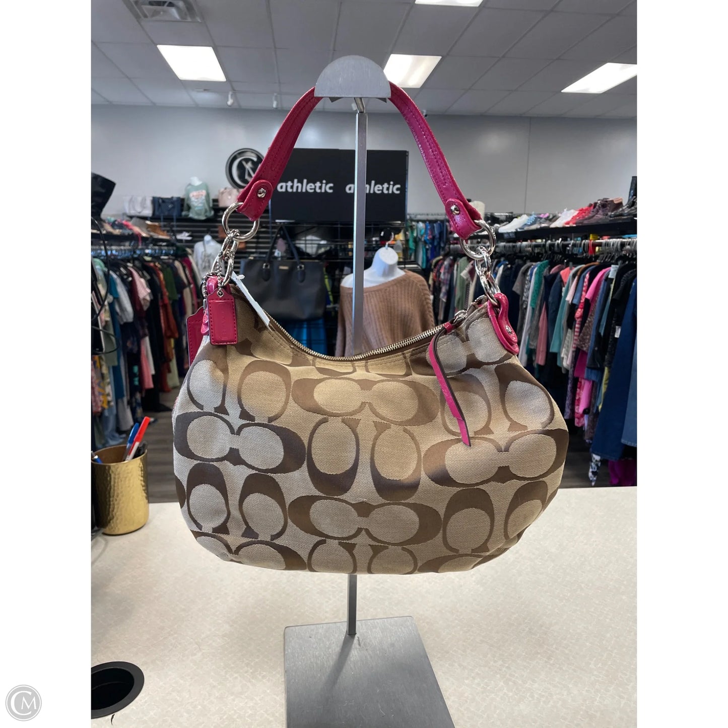 Handbag Designer By Coach, Size: Medium