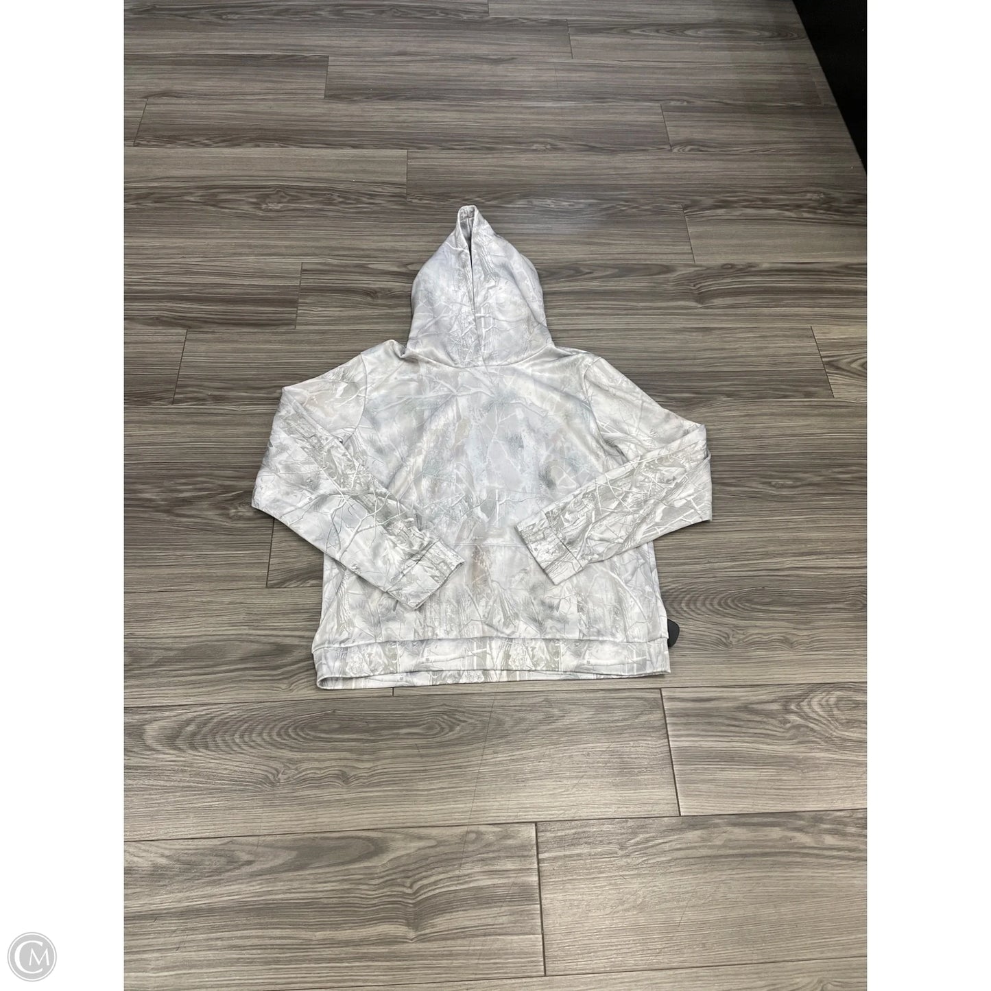 Sweatshirt Hoodie By Clothes Mentor In Camouflage Print, Size: M