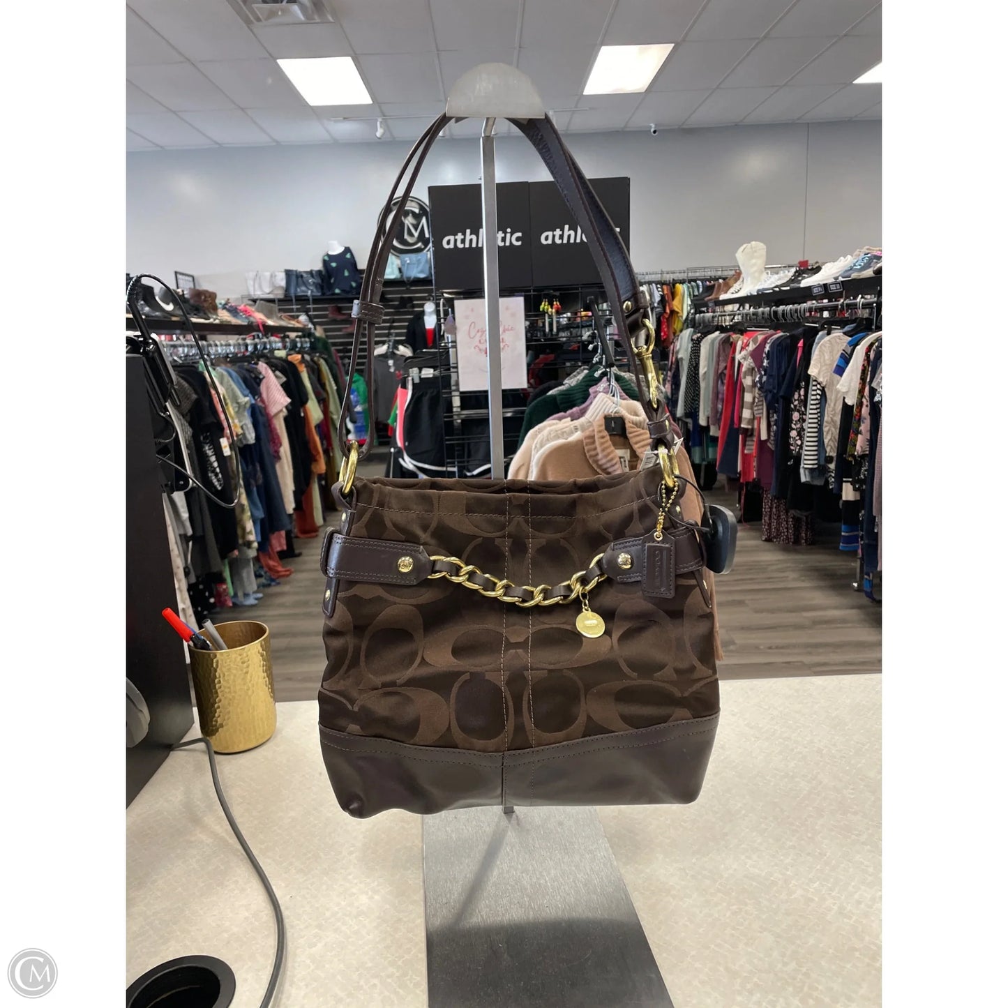 Handbag Designer By Coach, Size: Medium