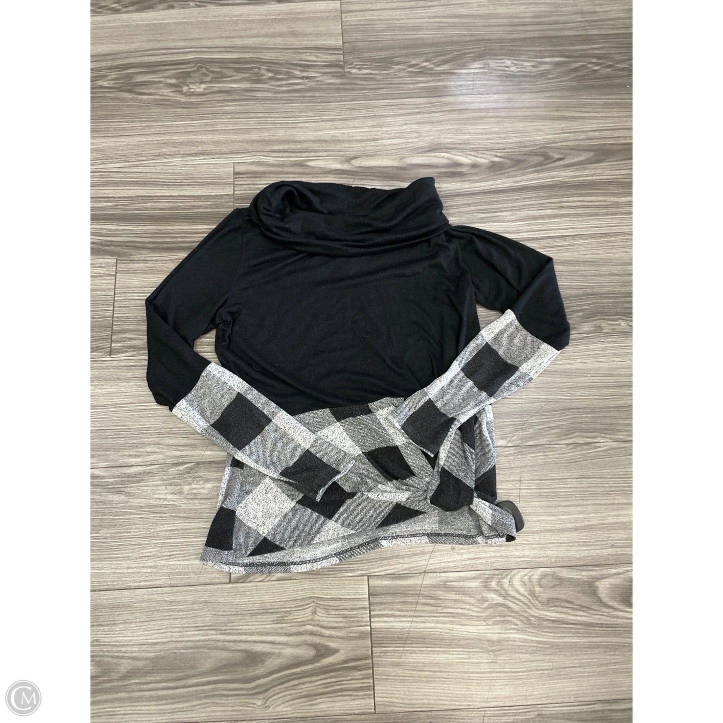 Top Long Sleeve By Maurices In Black, Size: L
