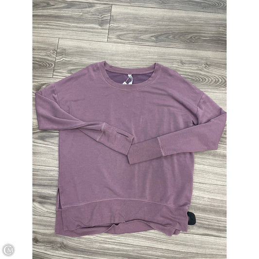 Top Long Sleeve By Athleta In Pink, Size: S