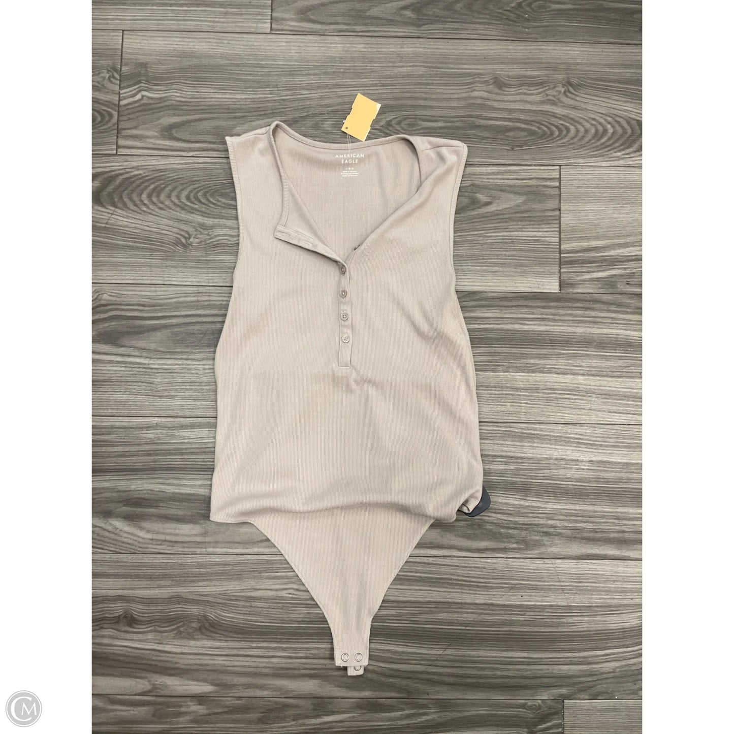 Tank Top By American Eagle In Tan, Size: L