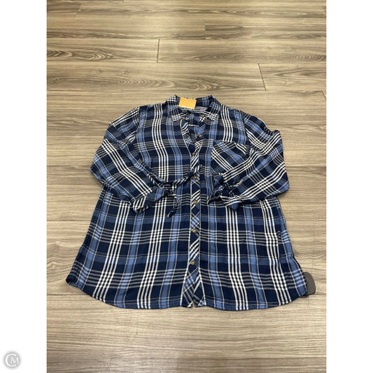 Top Long Sleeve By J. Jill In Blue, Size: Xs