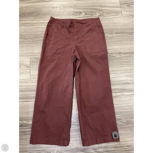 Pants Wide Leg By L.l. Bean In Red, Size: 14
