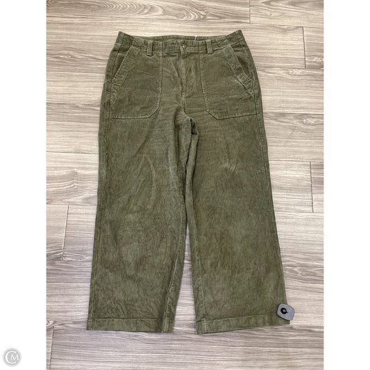 Pants Wide Leg By L.l. Bean In Green, Size: 14