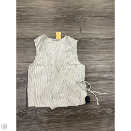 Tank Top By Pull&bear In Cream, Size: S
