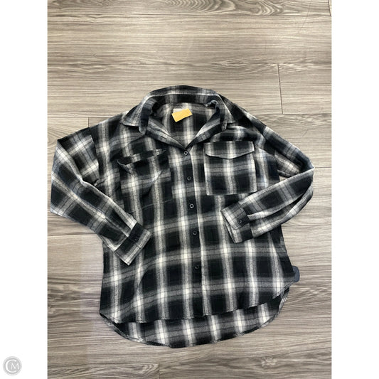 Top Long Sleeve By Thread And Supply In Black, Size: M