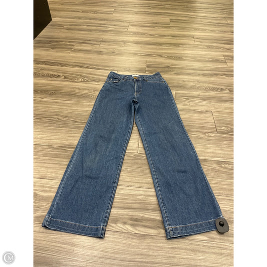 Jeans Wide Leg By Rachel Zoe In Blue, Size: 4