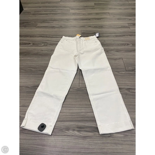 Jeans Straight By Universal Thread In Cream, Size: 10l