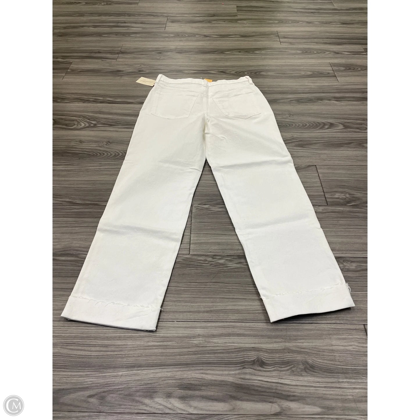 Jeans Straight By Universal Thread In Cream, Size: 10l