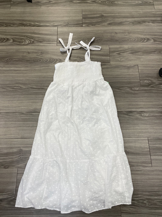 White Dress Casual Maxi Sonoma, Size M