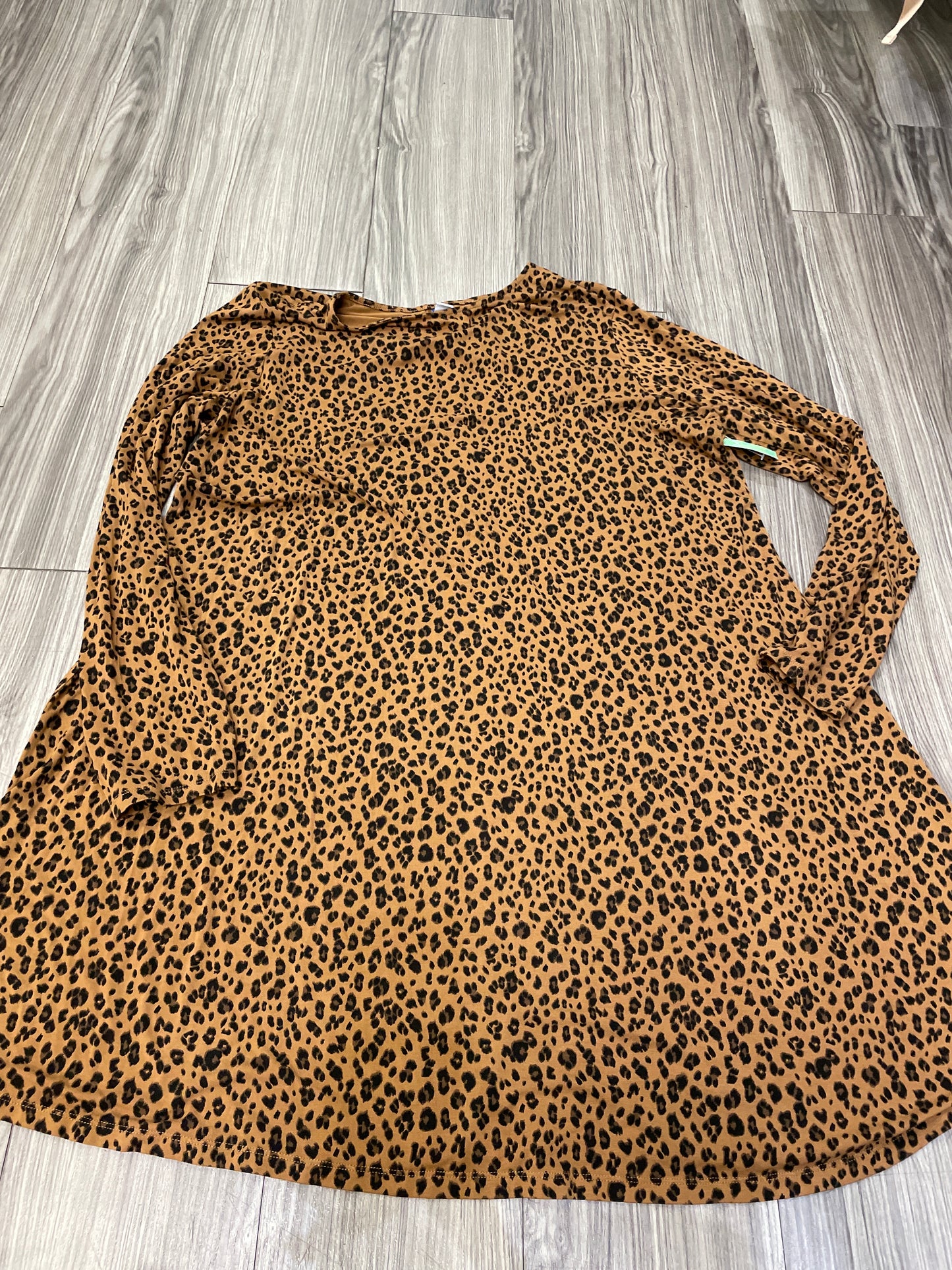 Animal Print Dress Casual Short Old Navy, Size Xxl