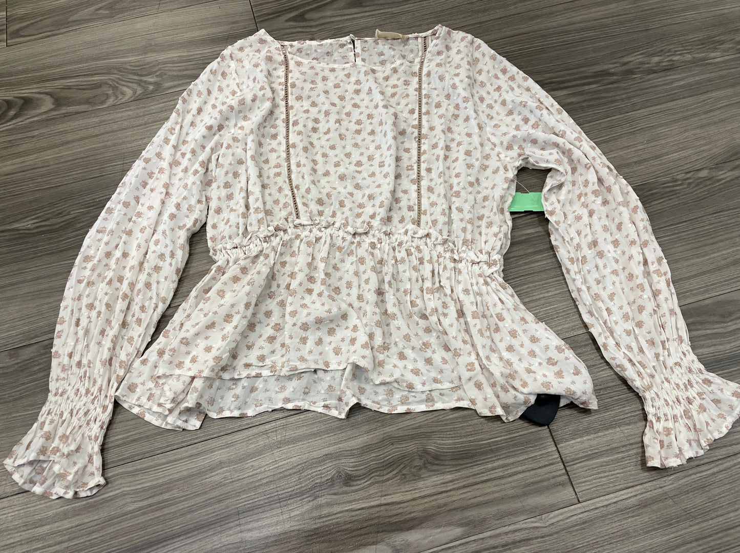 White Top Long Sleeve Altard State, Size L