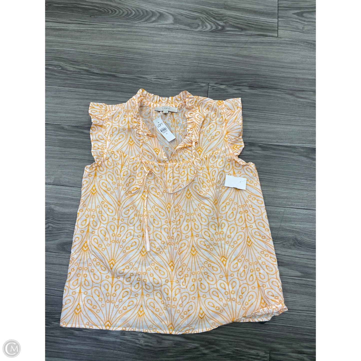 Tank Top By Loft In Orange, Size: M
