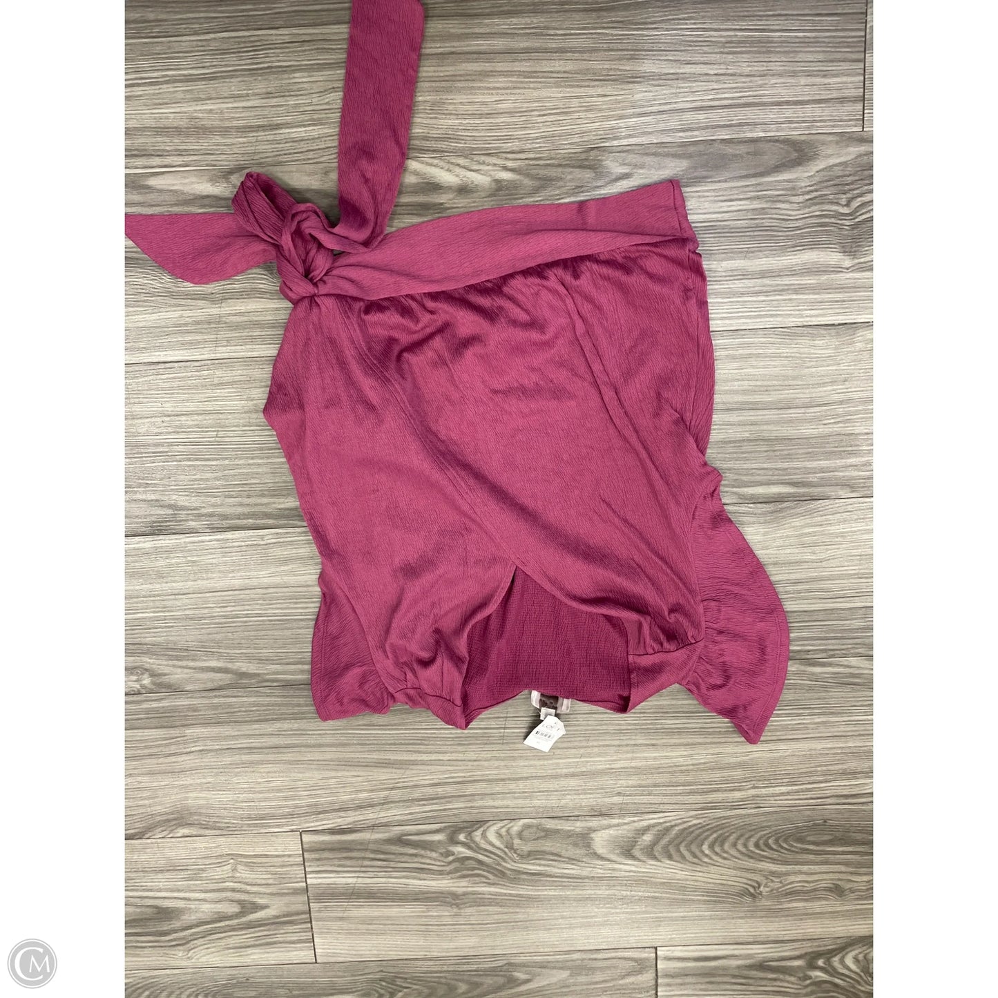 Top Short Sleeve By Loft In Purple, Size: M