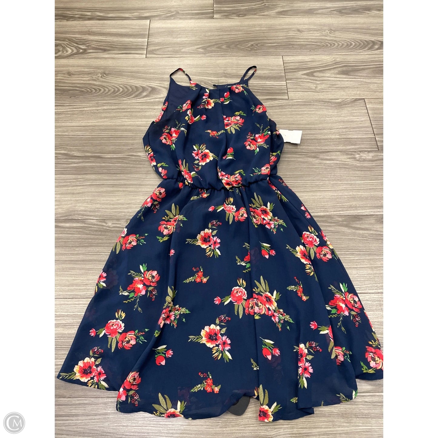 Dress Casual Short By Blue Rain In Floral Print, Size: S