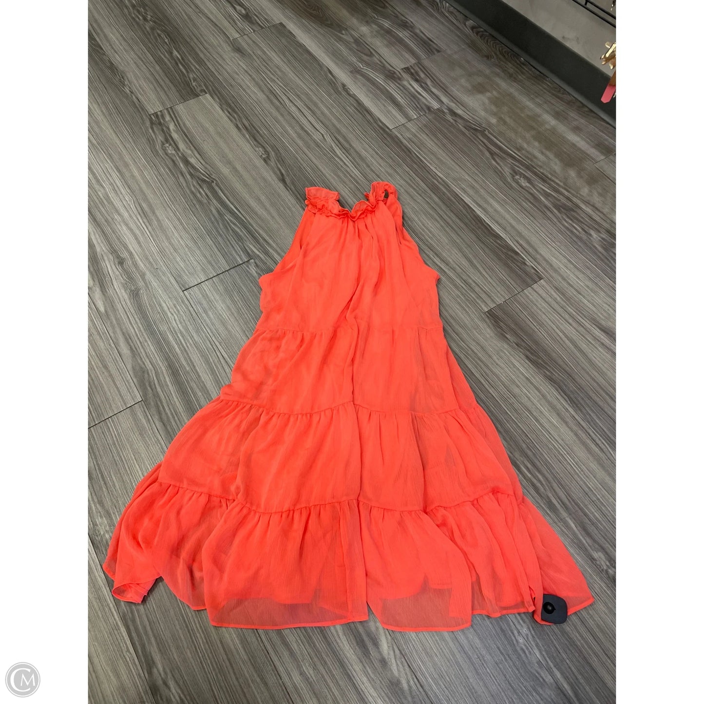 Dress Casual Short By Tahari By Arthur Levine In Orange, Size: 14