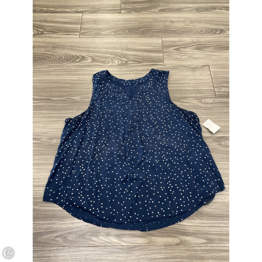 Tank Top By Clothes Mentor In Navy, Size: M