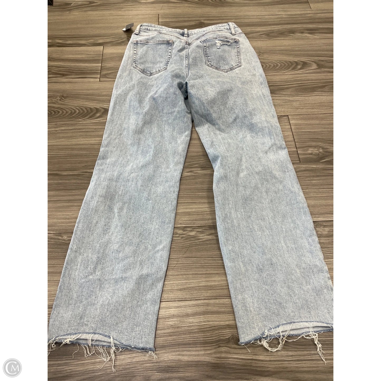 Jeans Boyfriend By Clothes Mentor In Blue, Size: 12