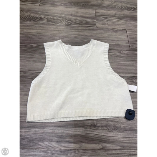 Tank Top By Shein In Cream, Size: Xl