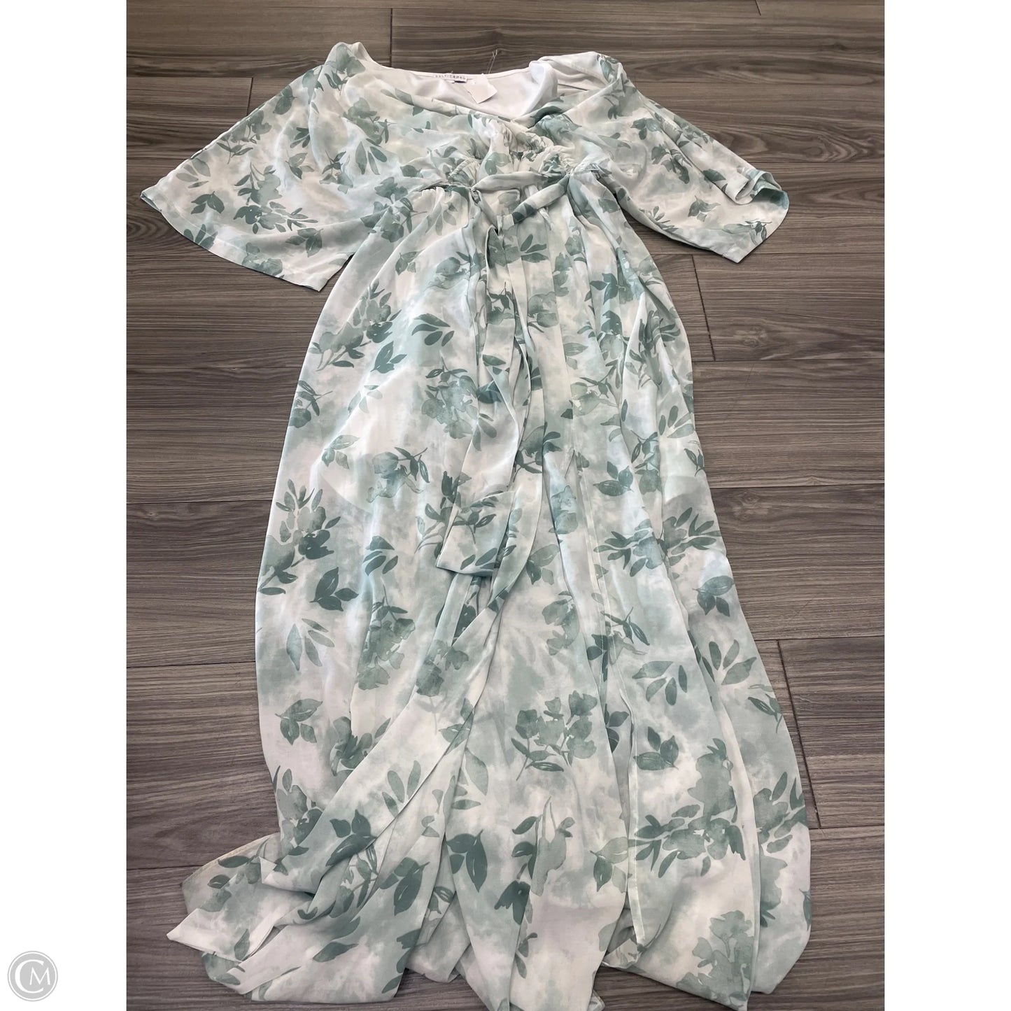 Dress Casual Maxi By Clothes Mentor In Floral Print, Size: L