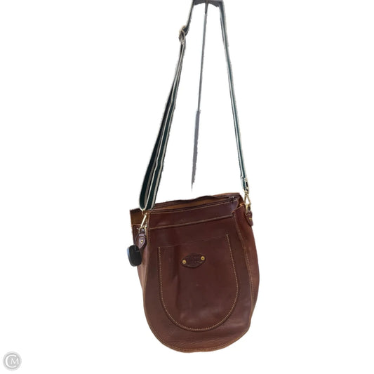 Crossbody Leather By Cmc, Size: Medium