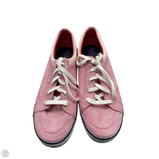 Shoes Flats By Keds In Red, Size: 10