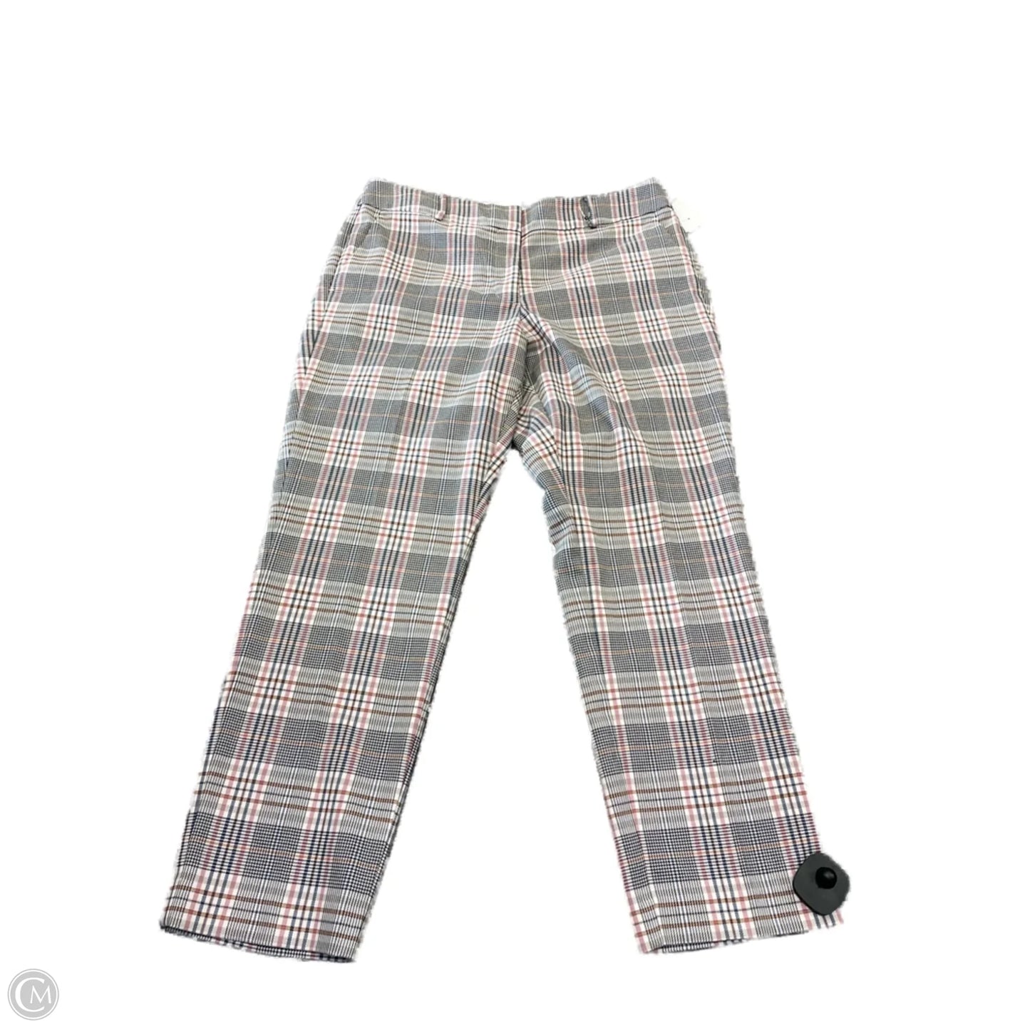 Pants Dress By Loft In Plaid Pattern, Size: 12