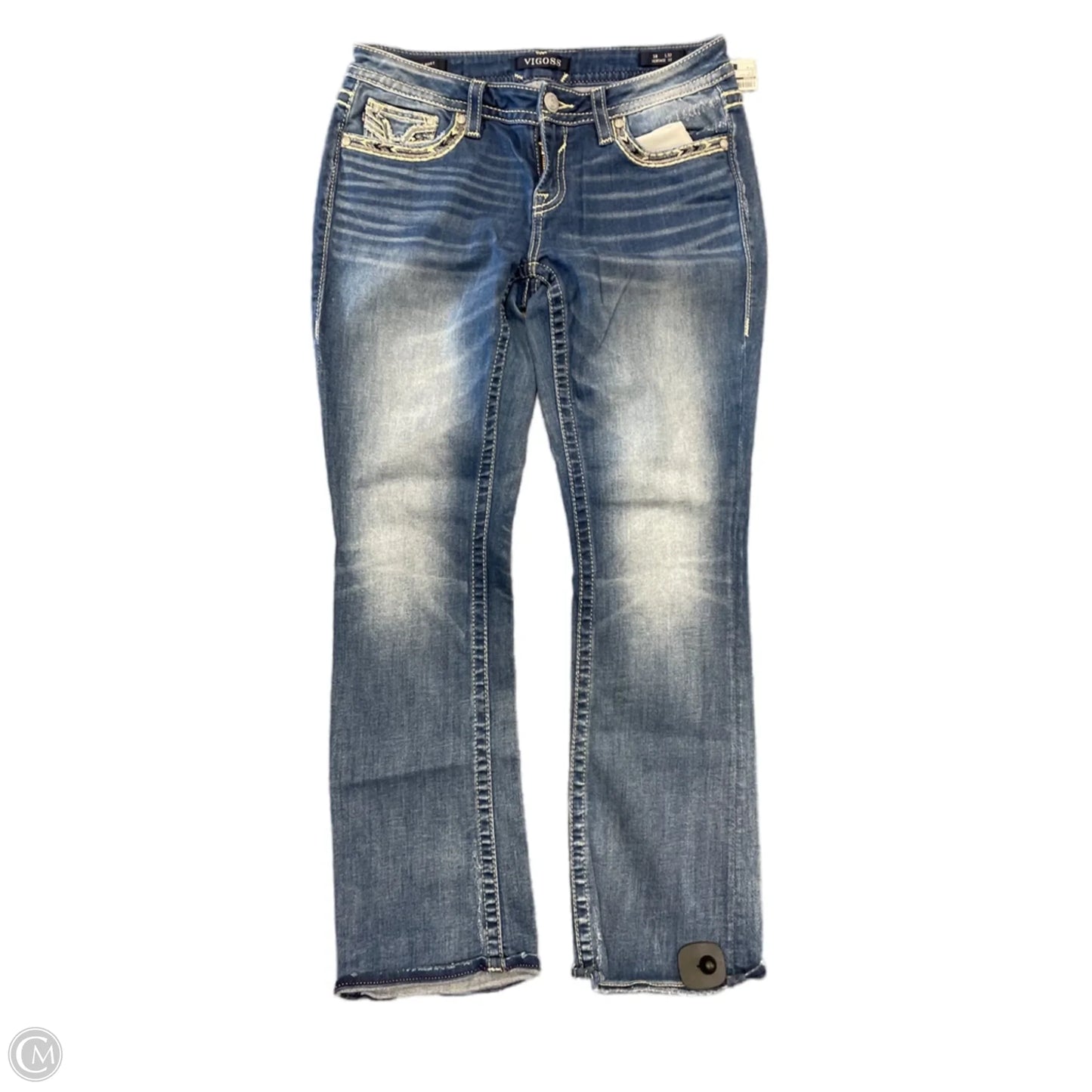 Jeans Boot Cut By Vigoss In Blue, Size: 8