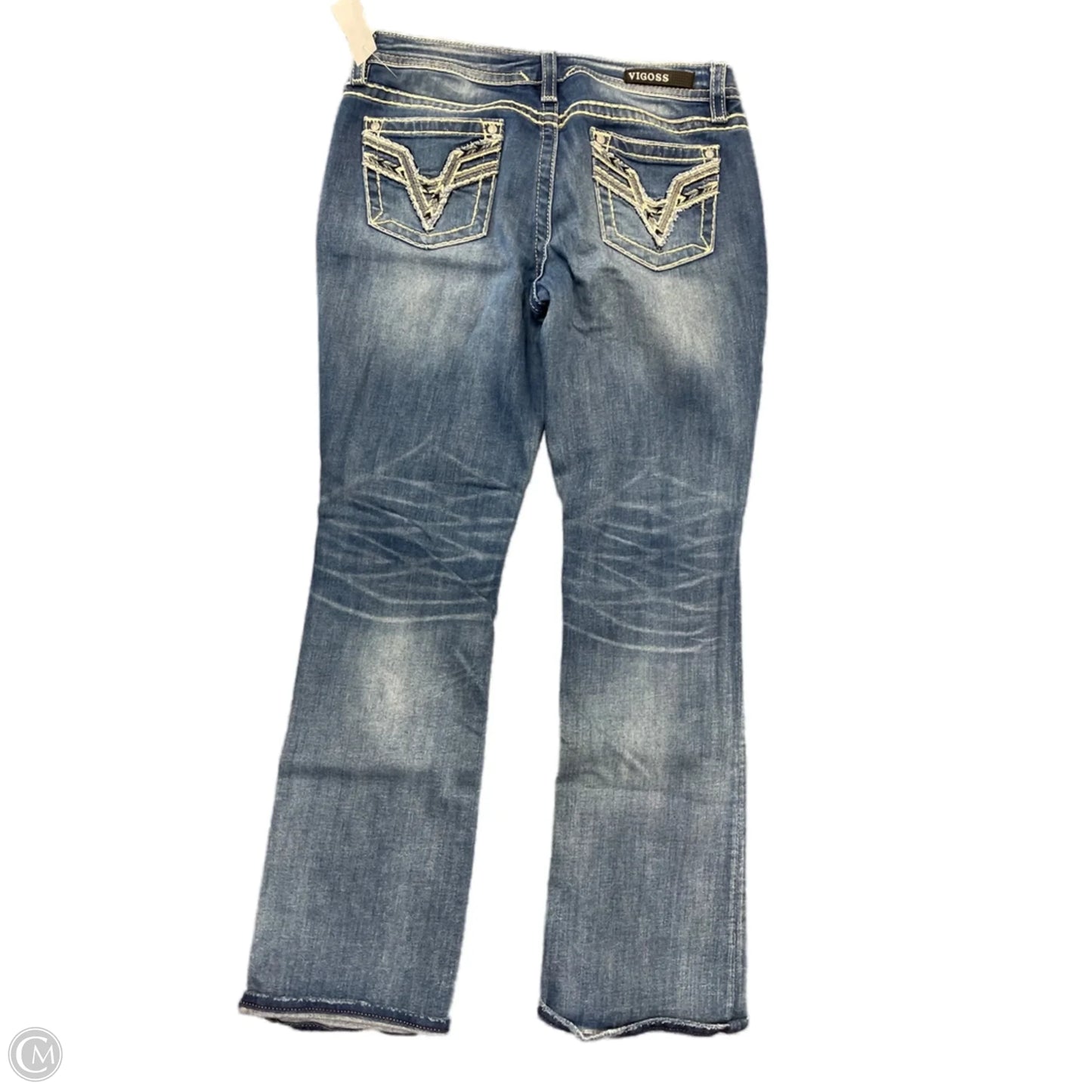 Jeans Boot Cut By Vigoss In Blue, Size: 8