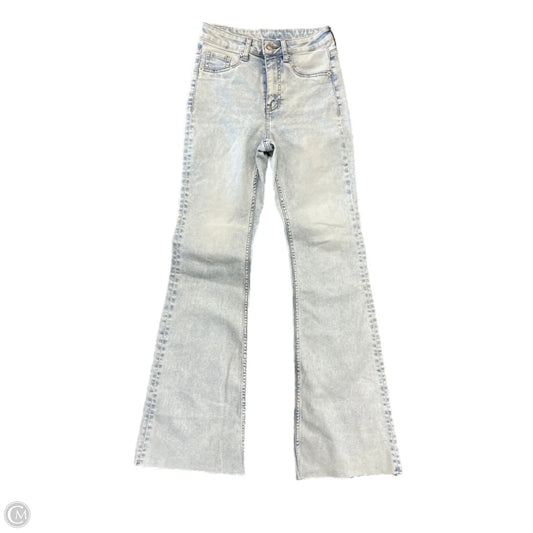 Jeans Boot Cut By Divided In Blue Denim, Size: 2