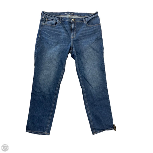 Jeans Boyfriend By Old Navy In Blue Denim, Size: 16