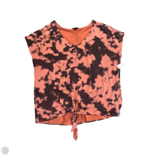 Top Short Sleeve By Torrid In Orange, Size: 2x