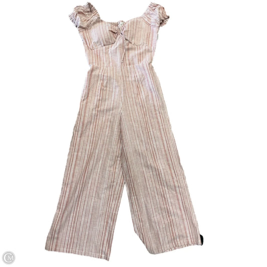 Jumpsuit By Derek Heart In Striped Pattern, Size: S