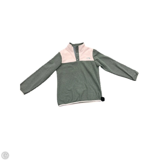 Top Long Sleeve By The North Face In Grey & Pink, Size: Xl