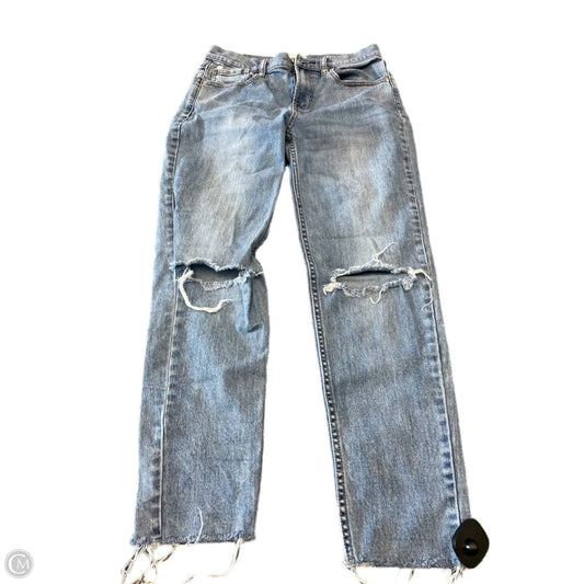 Jeans Straight By Pacsun In Blue Denim, Size: 4