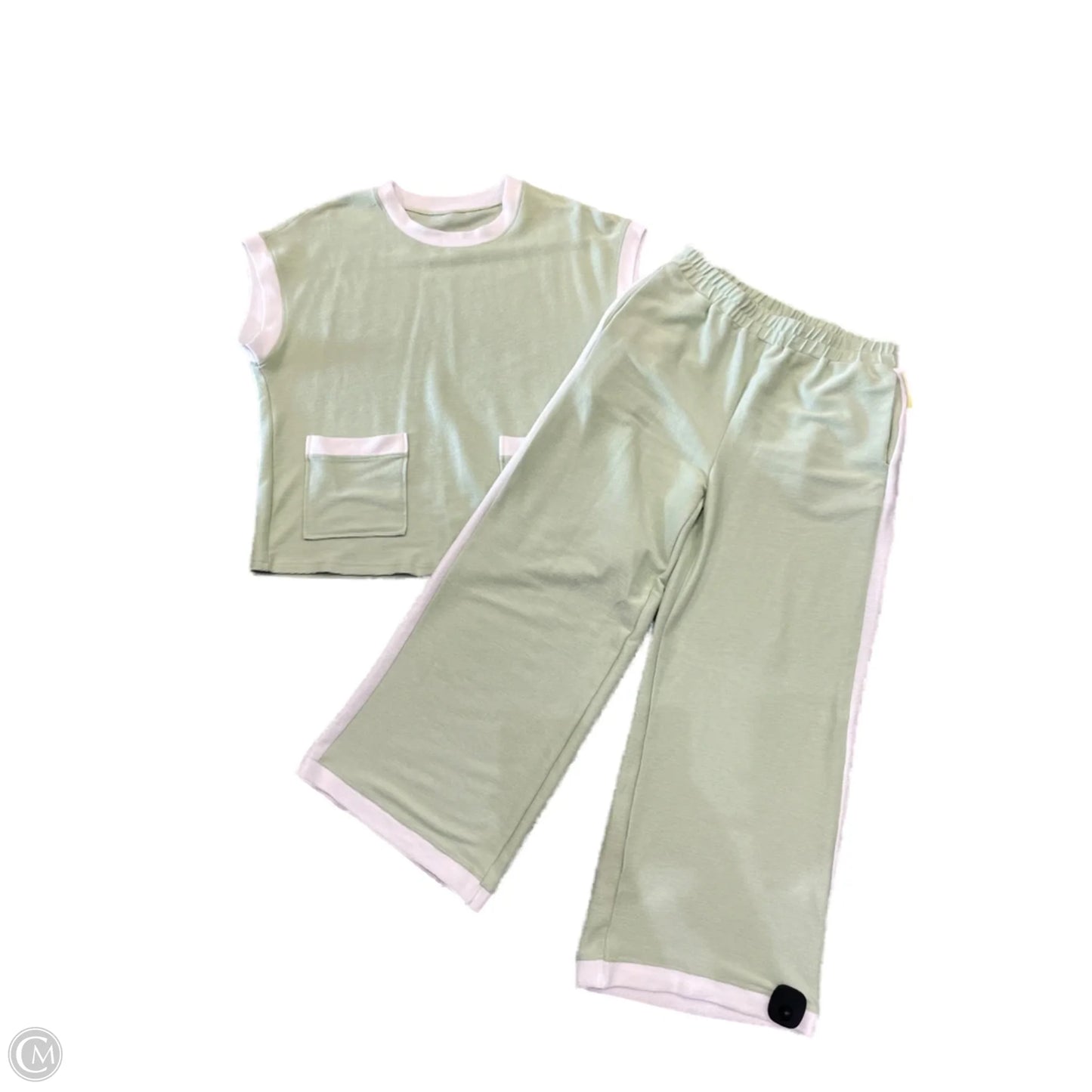 Pants Set 2pc By Cmc In Green, Size: M