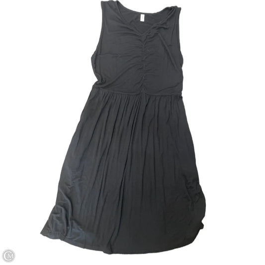 Dress Casual Midi By Cmc In Black, Size: L