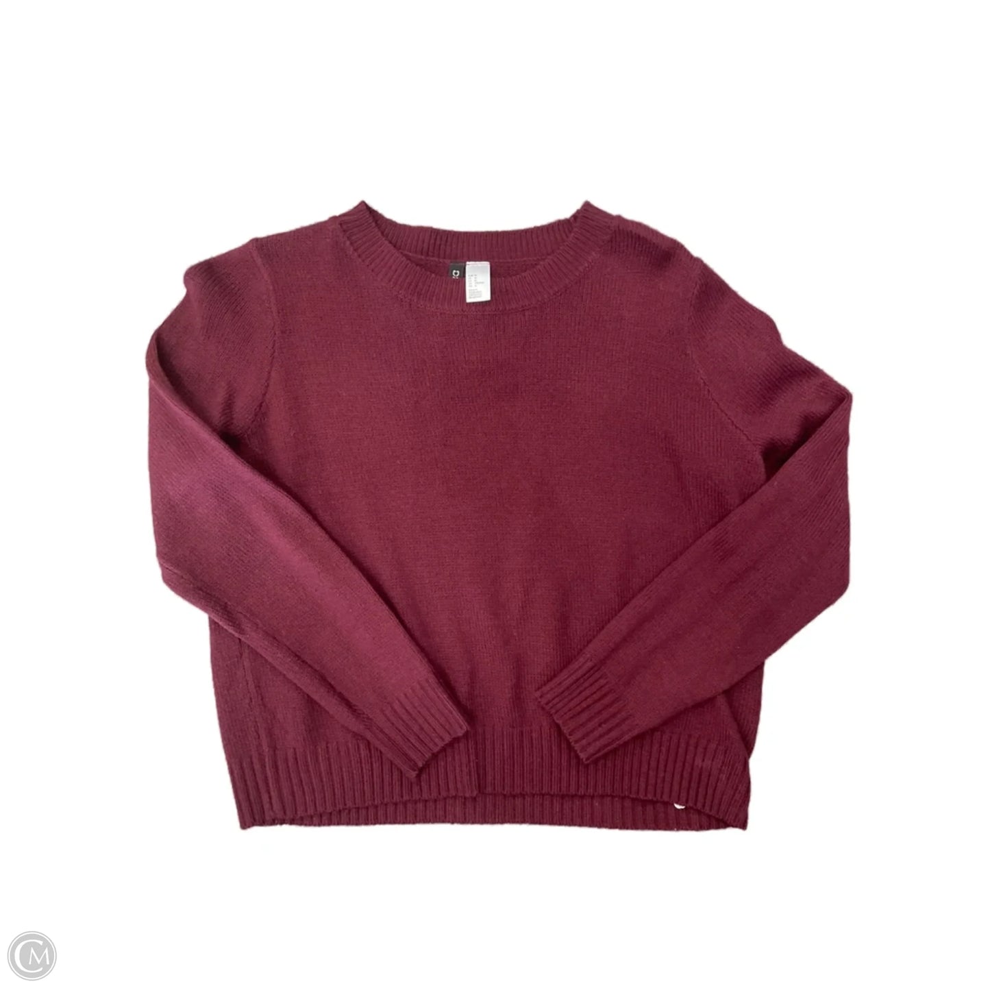 Sweater By H&m In Maroon, Size: M