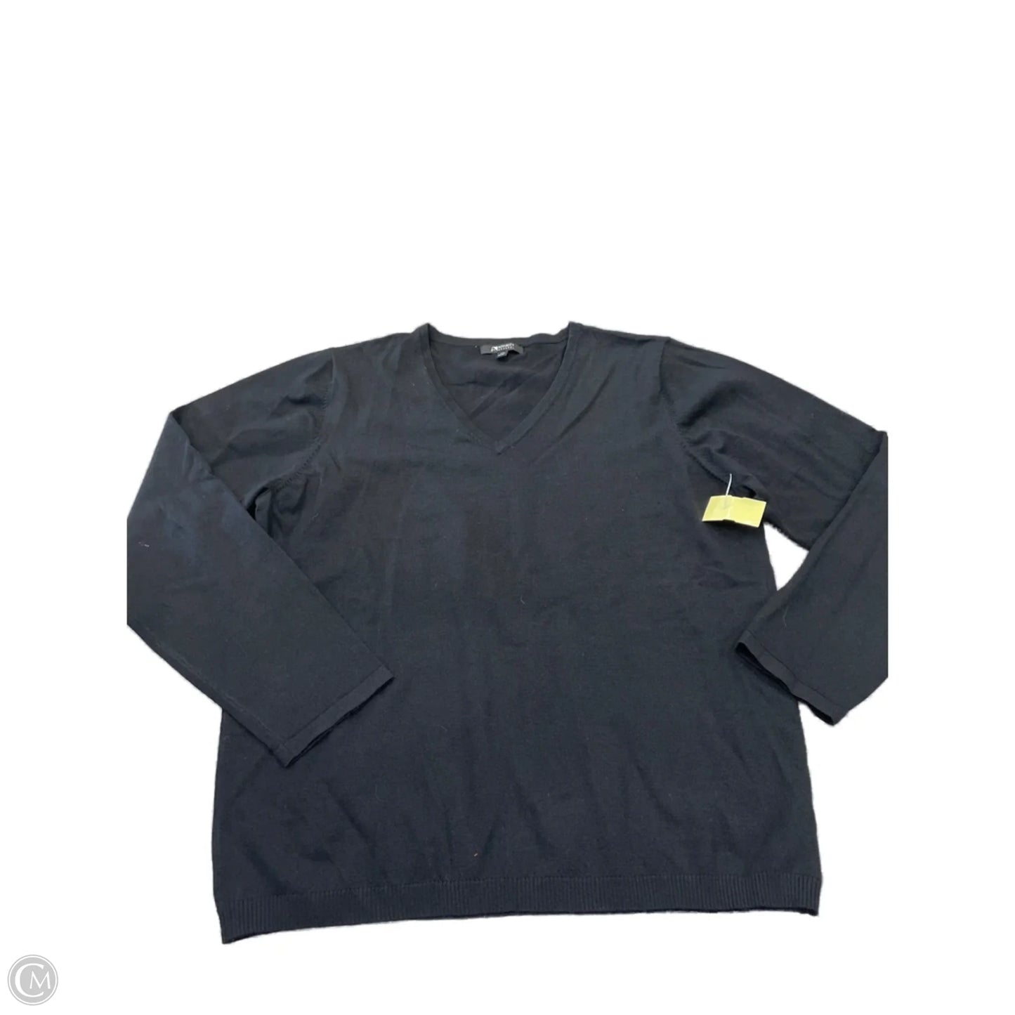 Sweater By Affinity In Black, Size: Xxl