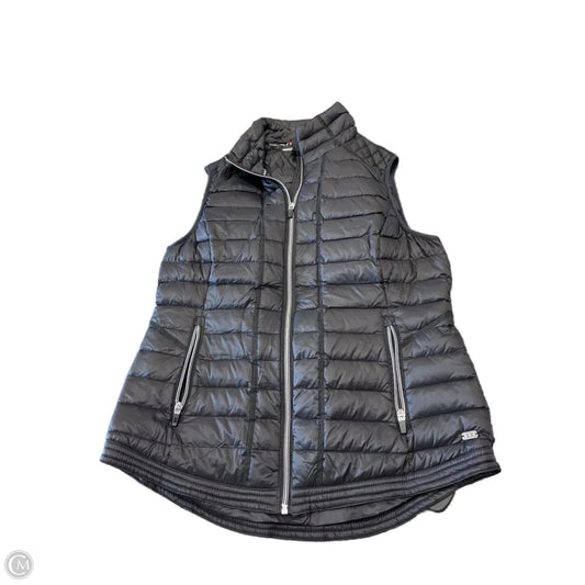 Vest Puffer & Quilted By Tommy Hilfiger In Black, Size: M