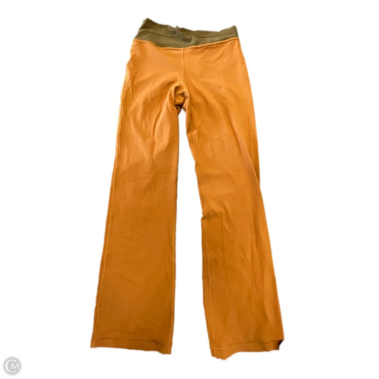 Pants Leggings By Lululemon In Orange, Size: 8